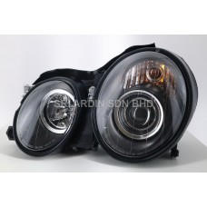Mercedes CLK W208 Black Projector Headlamp